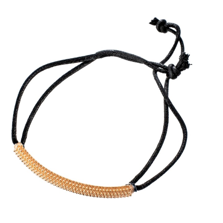 Bratara dama, Pesavento, Argint, 19 cm, Negru/Auriu