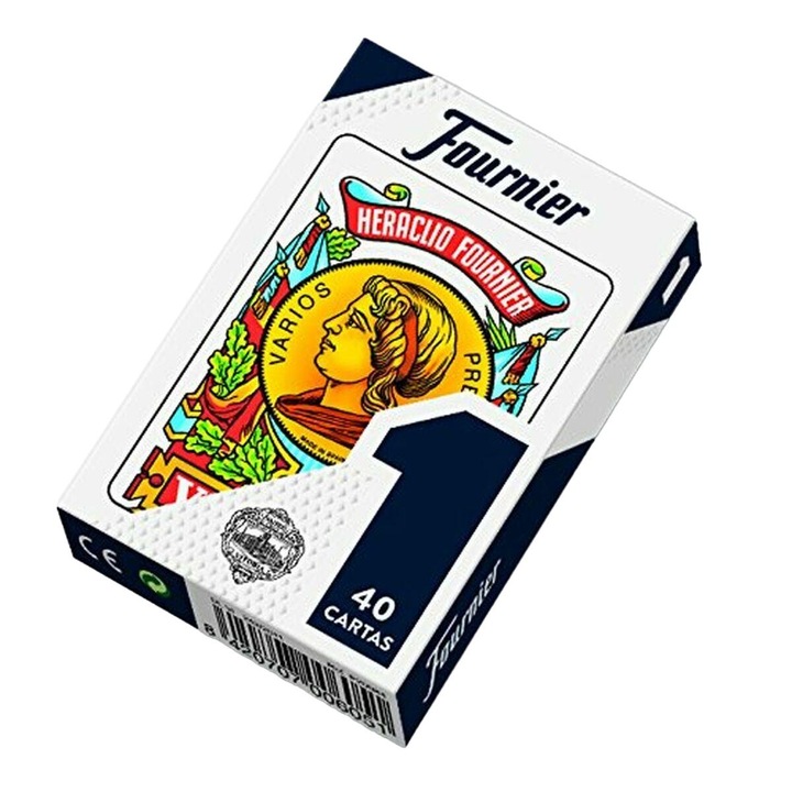 Карти за игра Fournier, 40 карти, +5 години, Многоцветен