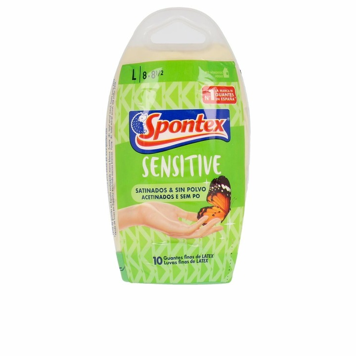 Manusi, Spontex, Latex, Bej, L