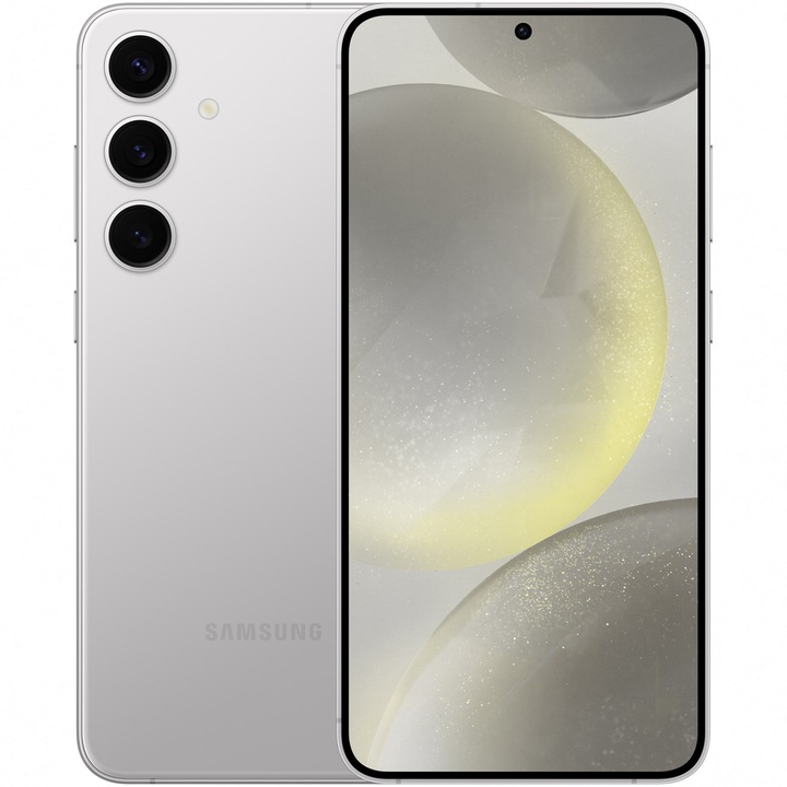 Смартфон Samsung Galaxy S24+, Dual SIM, 12GB RAM, 256GB, 5G, Marble Gray