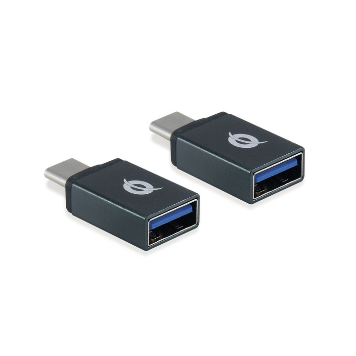 Conceptronic DONN03G USB-C to USB-A OTG Adapter (2-Pack), 207805, Speciális átalakító