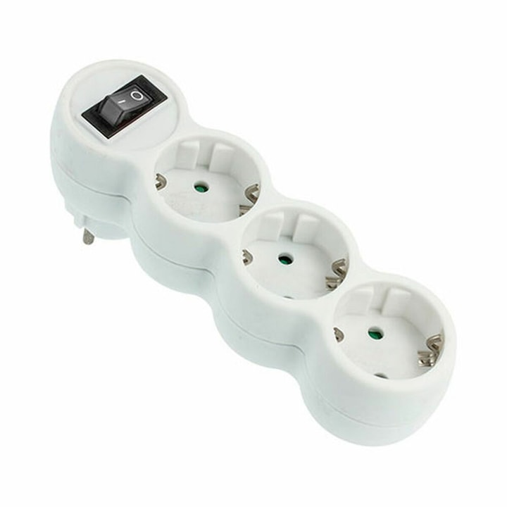 Фасунга, Nimo, 16A, 3500W, 250V, Бяла