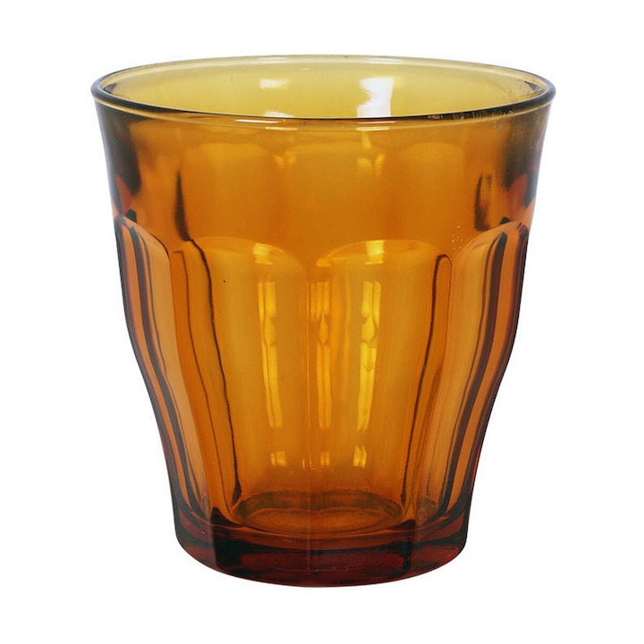 Комплект 6 чаши, Duralex, 250 мл, оранжеви