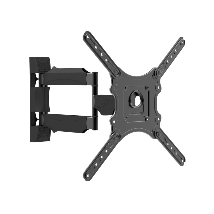 Стойка за телевизор DCU Tecnologic, 400x400, 40 кг, Черен