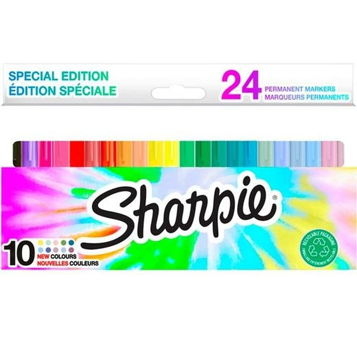 Set de 24 de markere, Sharpie, Multicolor