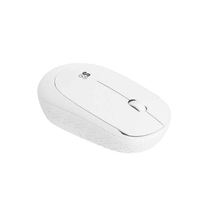 Mouse Wireless, Subblim, USB, SUBMOB2SW011, Alb