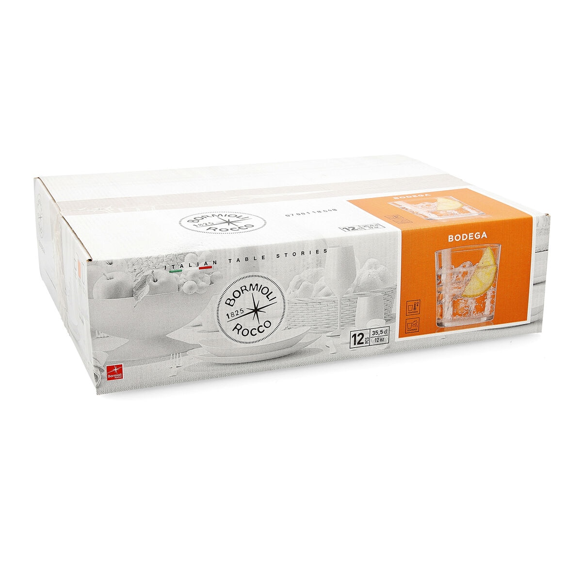 Glas Rocco Bormioli, Bodega tumbler 51cl, doos 12 stuks Glas Rocco Bormioli, Bodega tumbler 51cl, doos 12 stuks
