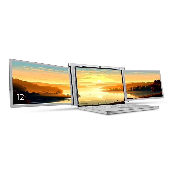 Hordozható LCD monitorok 12" one cable - 3M1200S
