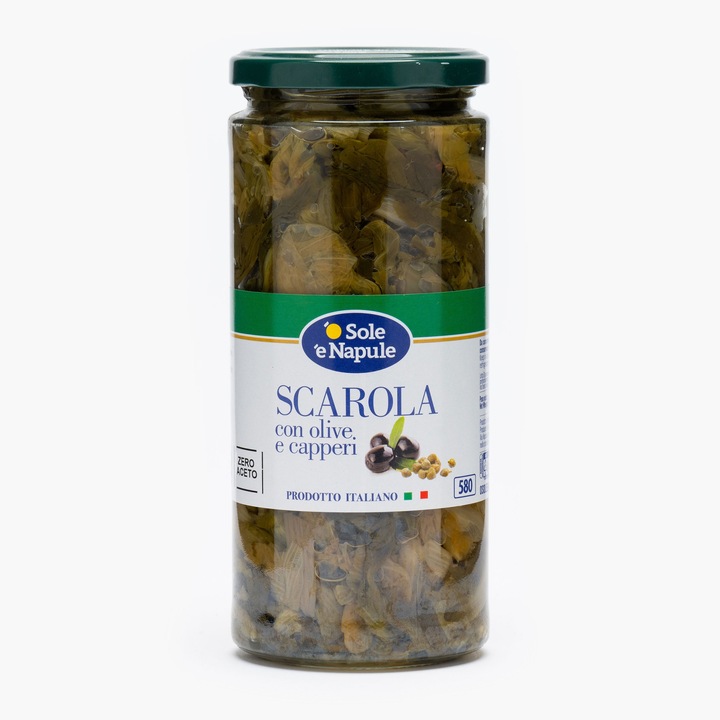 Salata napoletana cu masline si capere borcan 520gr