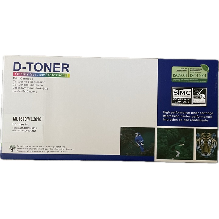 Cartus toner compatibil SAMSUNG, 3000 pagini, ML1610/SCX4521 XEROX 3117, pentru SAMSUNG ML-1610, ML-1615, ML-1620, ML-1625, ML-2010, ML-2015, ML-2020, ML-2510, ML-2570, ML-2571, SCX-4321, SCX-4521F, Xerox 3117, 3122, Dell 1100, culoare negru