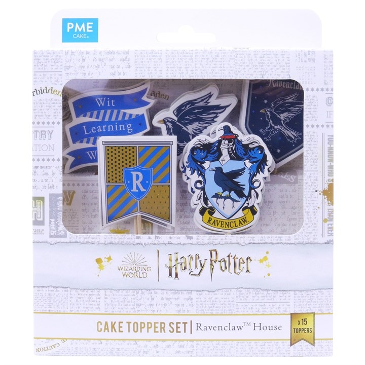 Set 15 mini topper decorative Ravenclaw, Harry Potter, PME