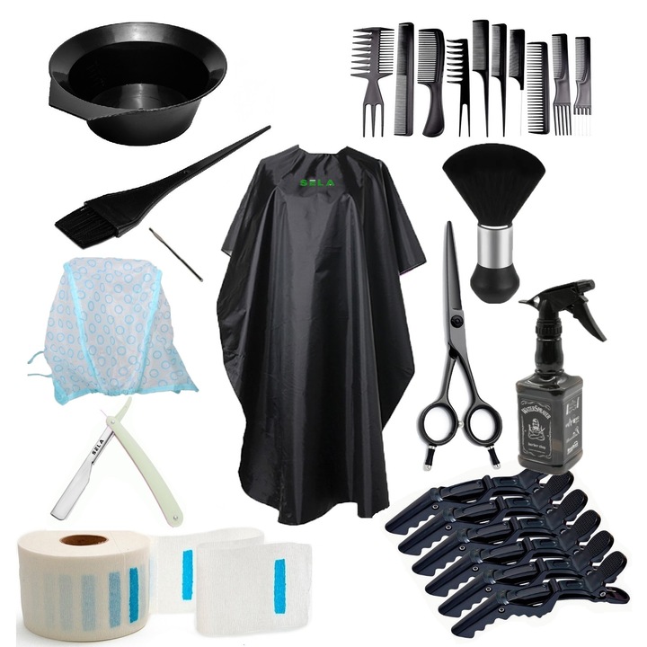 Set frizerie nr.9, 24 piese, sela