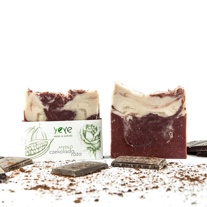 Ciocolata manuala 100% naturala si sapun Yeye Rose