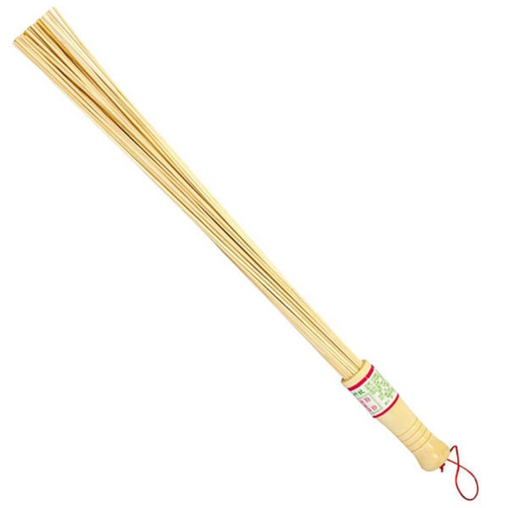 Bat de masaj traditional chinezesc in sauna, YEYE, Bambus, Bej
