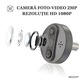 Vizor Inteligent Cu Sonerie, IMODIX®, Wi-Fi, Ecran LCD 4.3-inch, 2MP, Rezolutie HD 1080p, Video Call, Audio Bi-Directional, Infrarosu, Baterie 5000mAh, Senzor Miscare, Slot SD card, Aplicatie Pe Telefon, Supraveghere 24/7, Usor De Instalat, Gri
