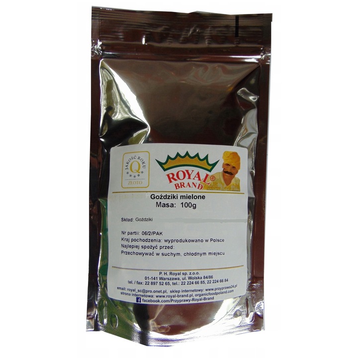 Darált szegfűszeg, Royal Brand, 100 g