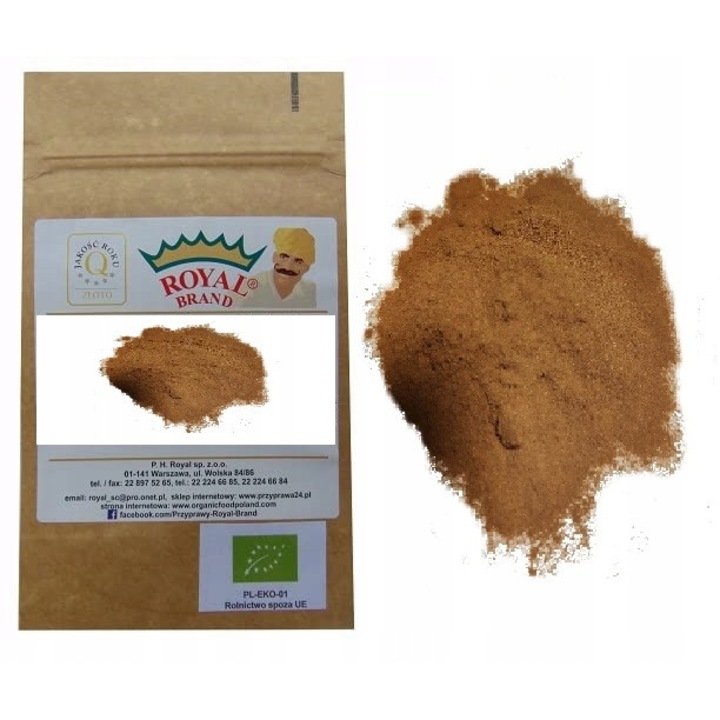 Scortisoara macinata bio Original Ceylon, Royal Brand, 250 g