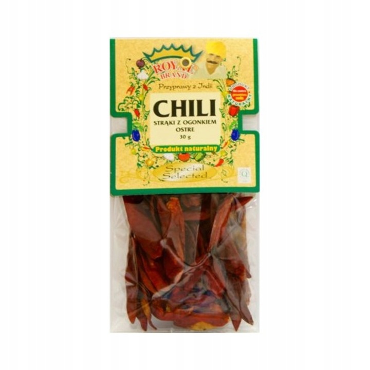 Chili hüvely, Royal Brand, 30 g