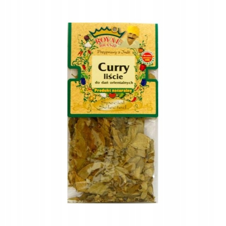 Szárított curry levelek, Royal Brand, 20 g