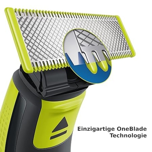 Rezerva OneBlade QP250/50, JENUOS®, umed si uscat, kit 5 lame ...