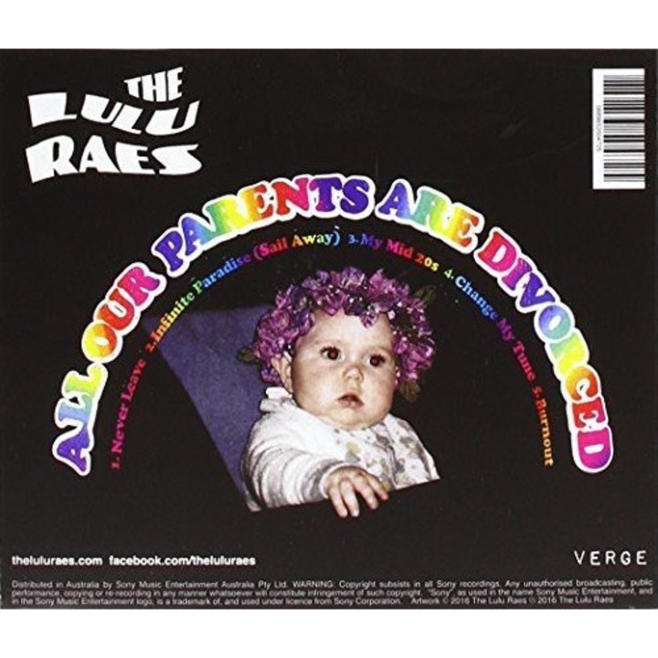 Lulu Raes: All Our Parents Are Divorced [CD]