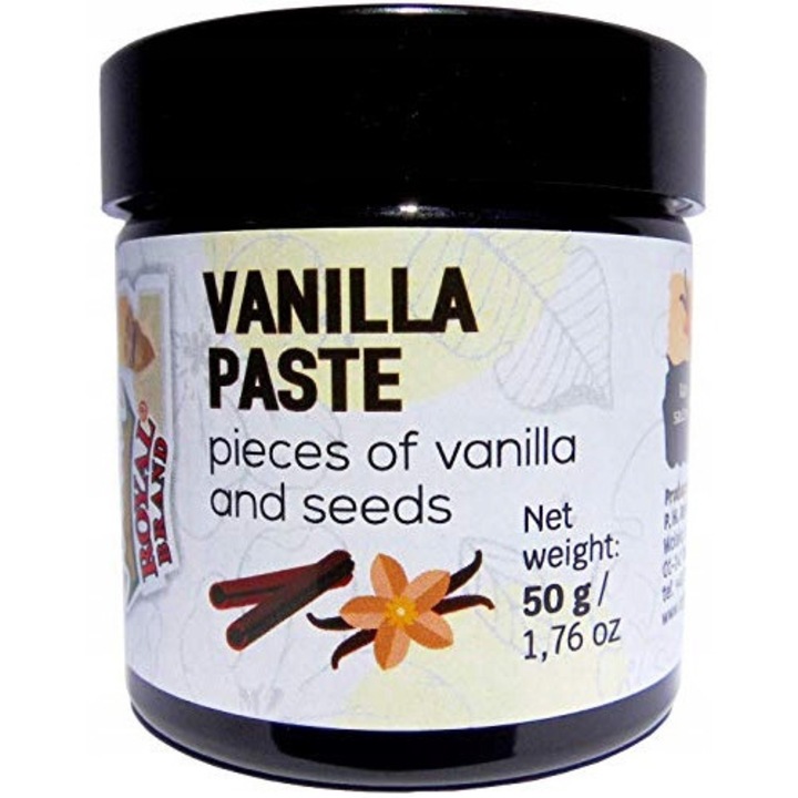 Pasta vanilie bourbon, Royal Brand, 50 g
