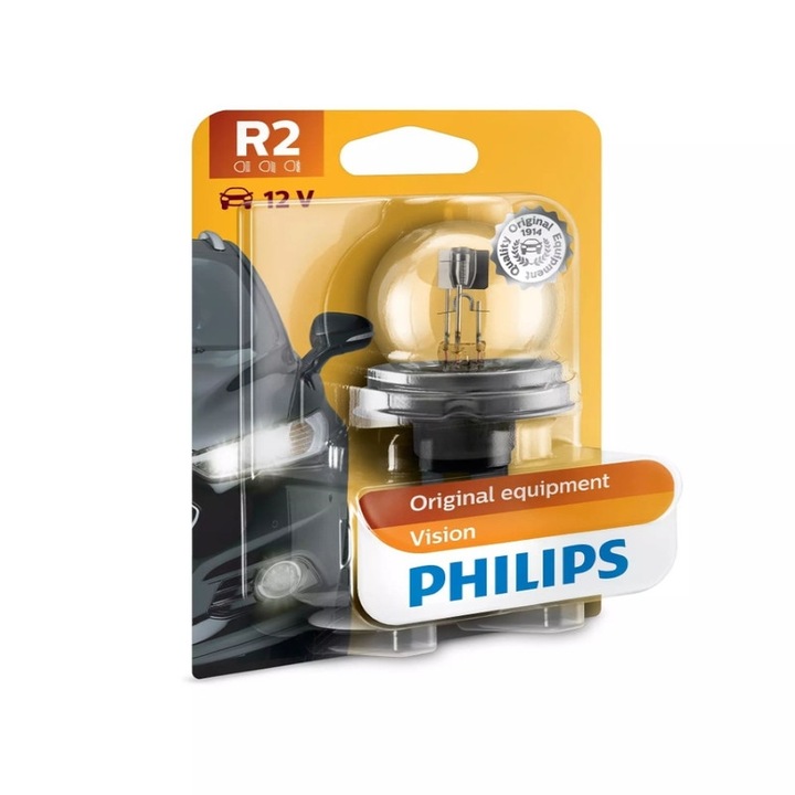 Крушка за фар R2 12V 45/40W Vision Blister Philips