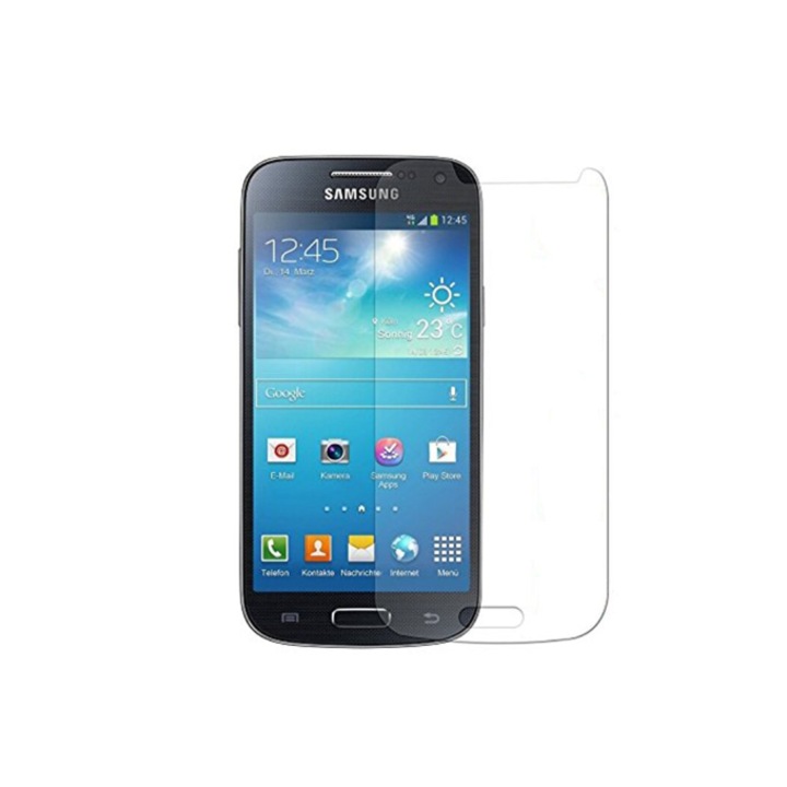 Samsung Galaxy S4, 9H, biztonsági üveggel kompatibilis védőfólia, átlátszó