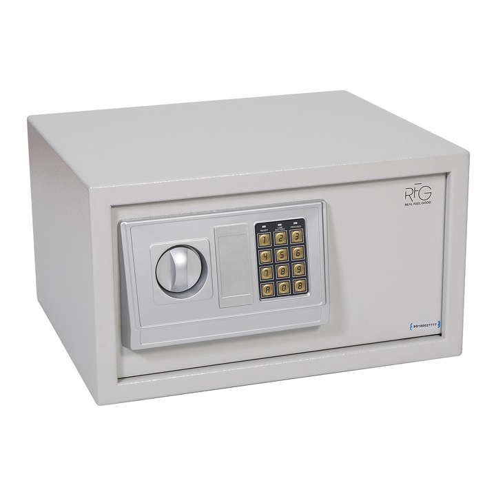 Seif, RFG, Cod digital, 40.5 x 33.5 x 22.9 cm, Alb