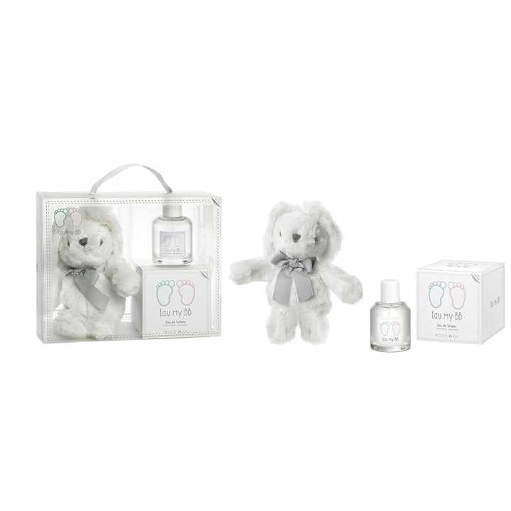 Set parfum si jucarie pentru copii, Eau my bb, 60 ml