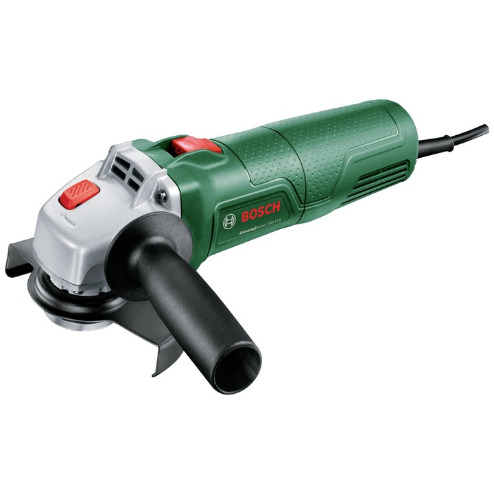 Ъглошлайф Bosch 06033E2000 UniversalGrind 750-115, 750 W, 12 000 об./мин., диск 115 мм