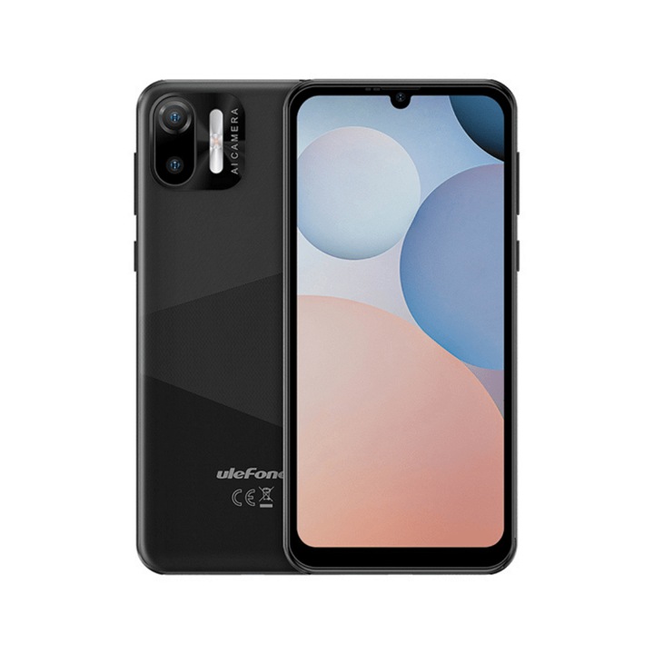Смартфон Ulefone Note 6T, 64GB, 3GB RAM, Dual SIM, Black