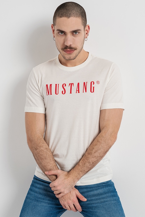 Mustang, Logós póló, Fehér