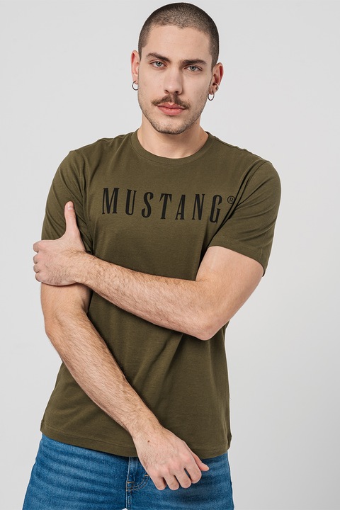 Mustang, Logós póló, Khaki
