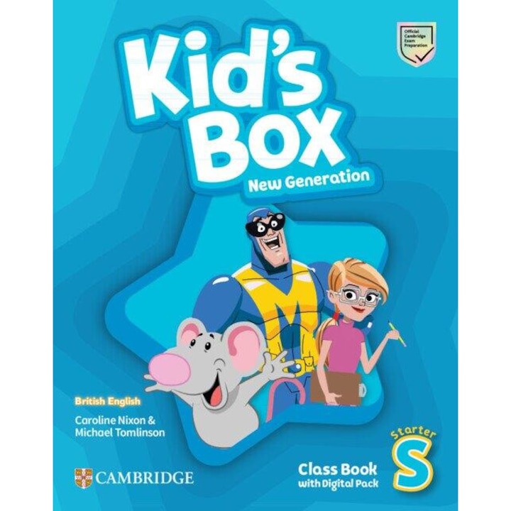 Kid's Box New Generation Starter Class Book with Digital Pack British English - Caroline Nixon, Michael Tomlinson