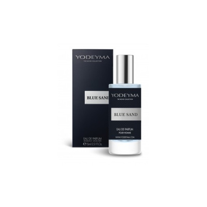 Apa de parfum unisex, Yodeyma, BLUE SAND, 15 ml