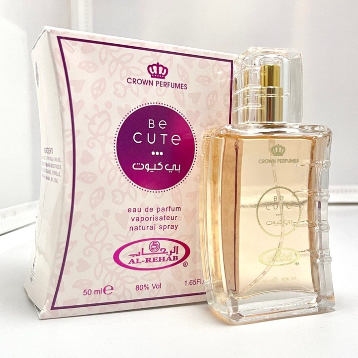 Parfüm Al Rehab BE CUTE, keleties, édes illatú, 50 ml