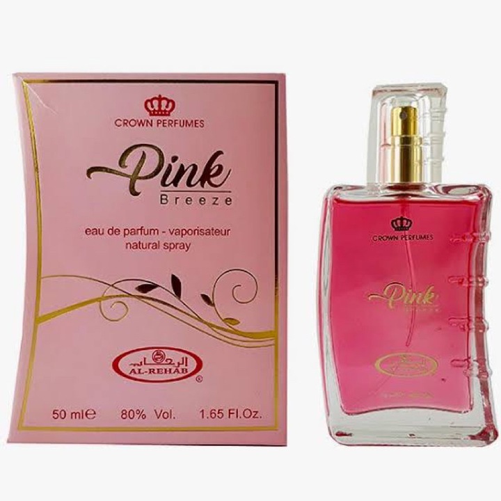 Parfüm Al Rehab PINK Breeze, keleti, édes illat, 50 ml