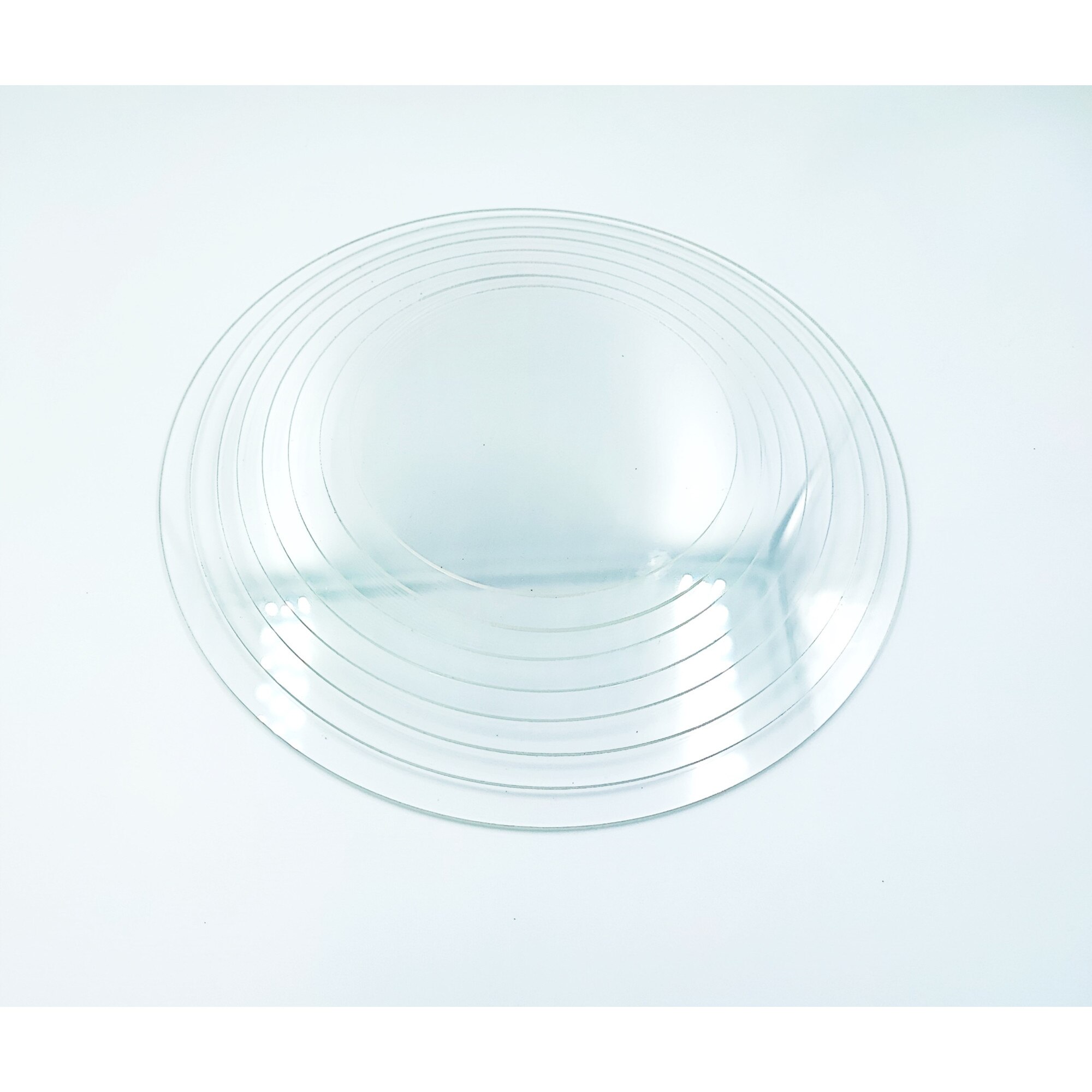 Блат за торта, Картон, 3 мм, 26 см, Прозрачен - eMAG.bg