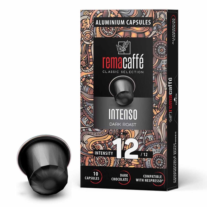 Капсули REMACAFFE Intenso, Алуминиеви, 10 броя