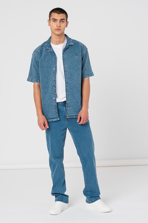 Denim Project, Bő fazonú farmering, Levendulakék, S