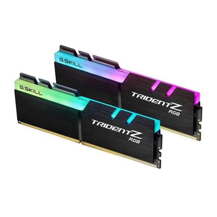Pachet 2 memorii RAM, G.Skill, 2 x 8 GB, Negru