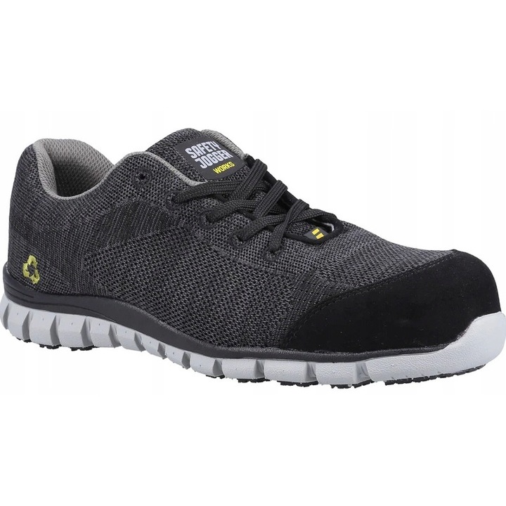 Pantofi de lucru anti-alunecare, Safety Jogger, Negru, 44
