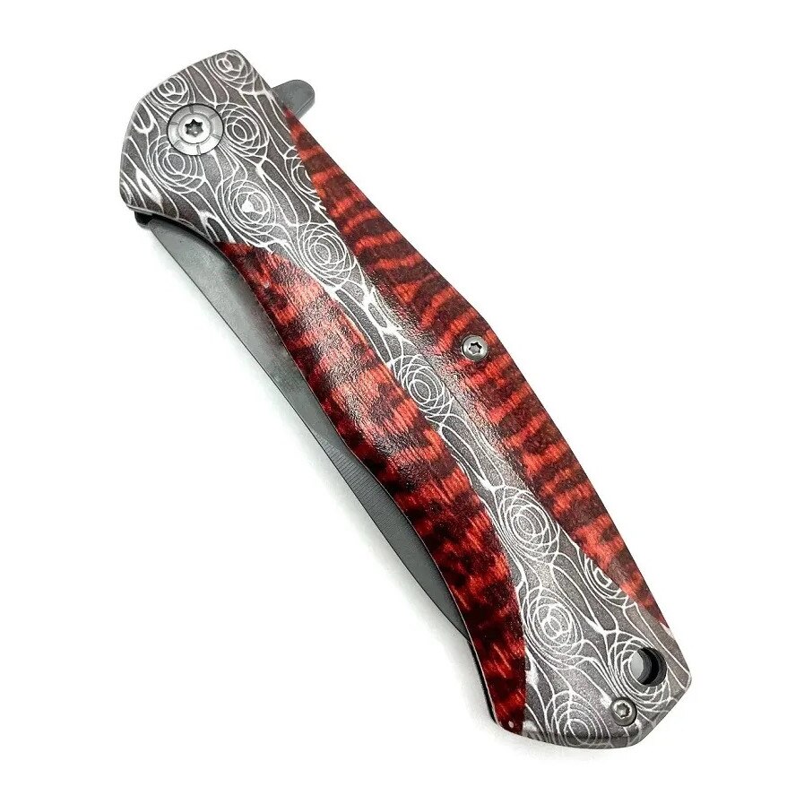 Cutit Rosturi Cutit pliabil de vanatoare Foxter, 22 cm, din metal, plastic si lemn ...