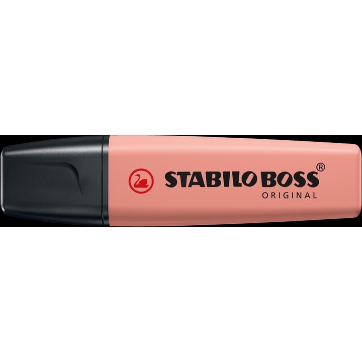 Маркер, Stabilo Boss, черен, 70/175