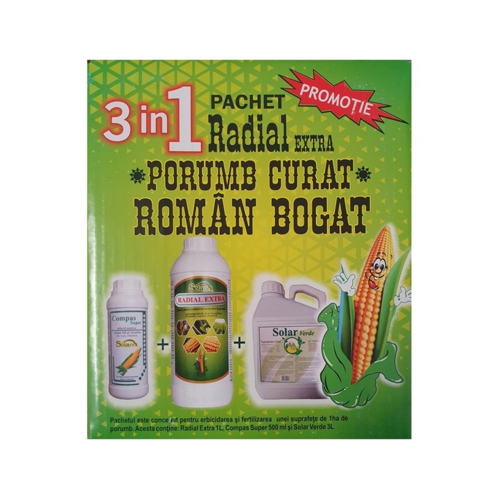Pachet Radial Porumb Curat Solarex 1 ha
