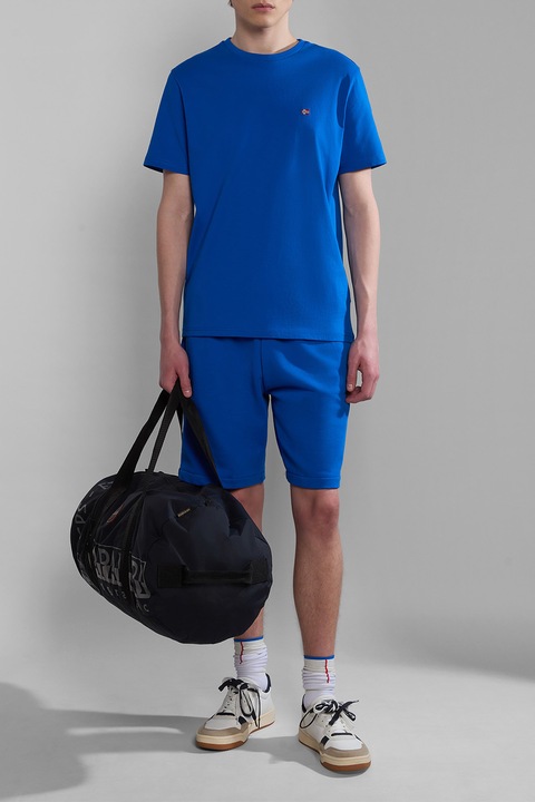 Napapijri, Salis normál fazonú pamutpóló, Indigókék