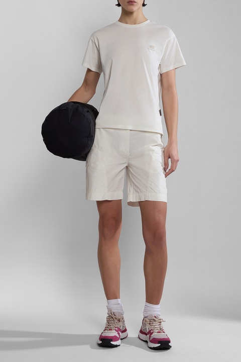 Napapijri, Narin pamut rövidnadrág, Fehér