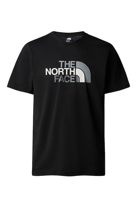 The North Face, Тениска с памук на лога, Черен