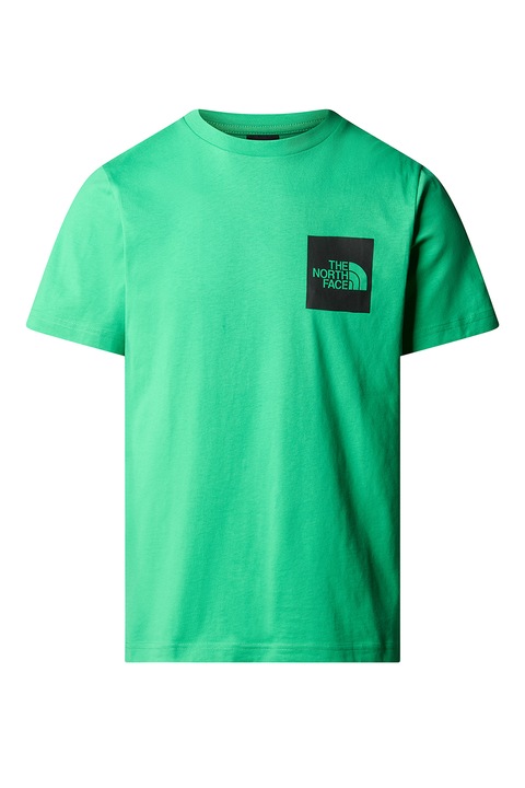 The North Face, Памучна тениска с лого, Зелен